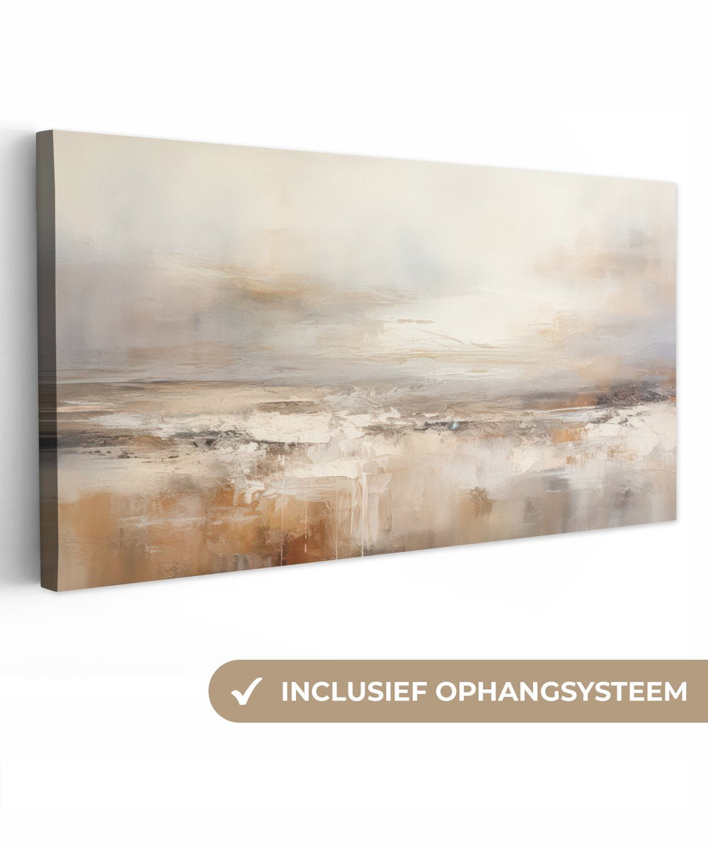 Canvas schilderij 160x80 cm - Wanddecoratie Kunst - Industrieel - afbeelding 1