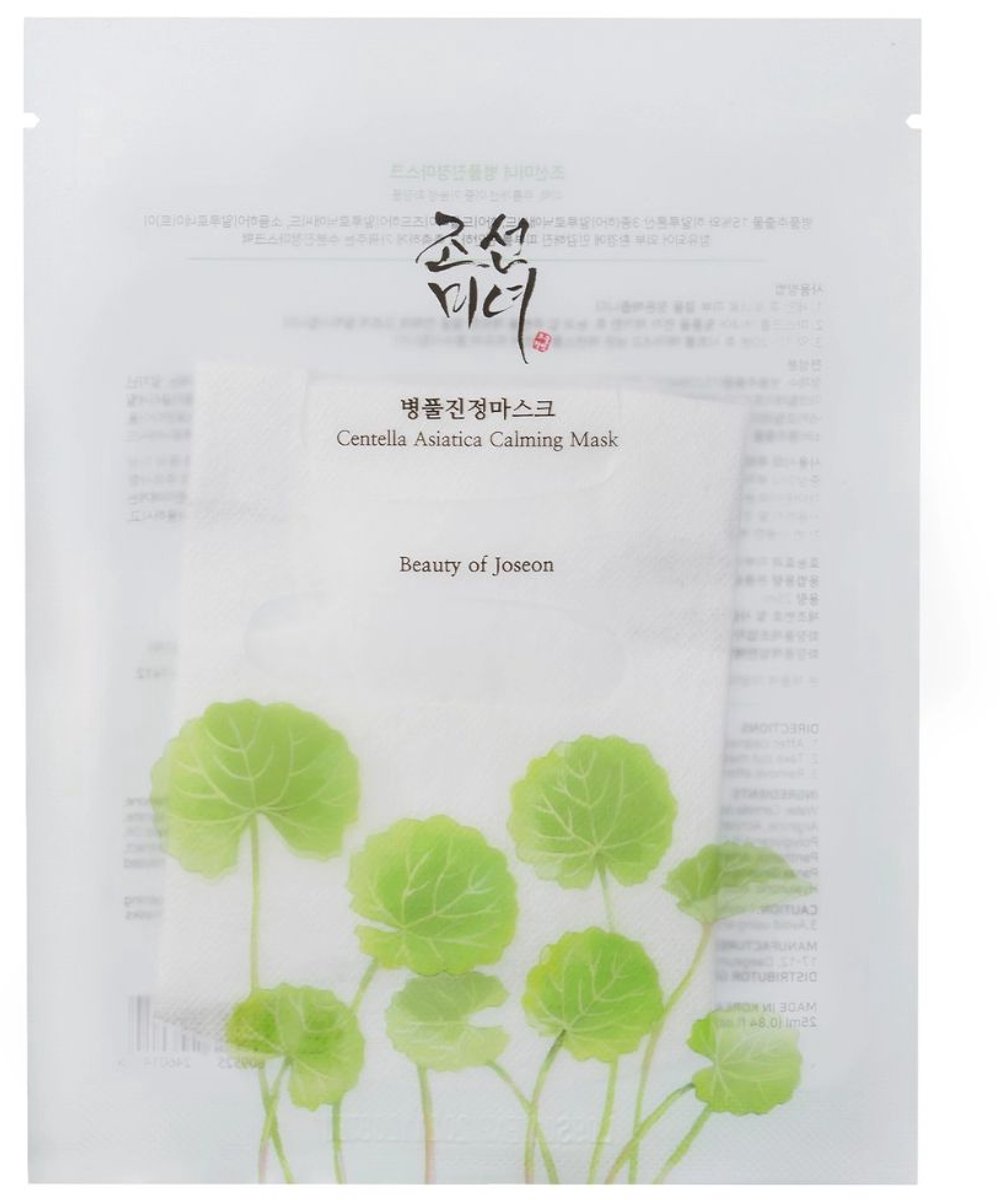 Beauty of Joseon - Centella Asiatica Calming Mask - Kalmerend Sheet Masker - Met Niacinamide & Hyaluronzuur - 25 ml - afbeelding 1