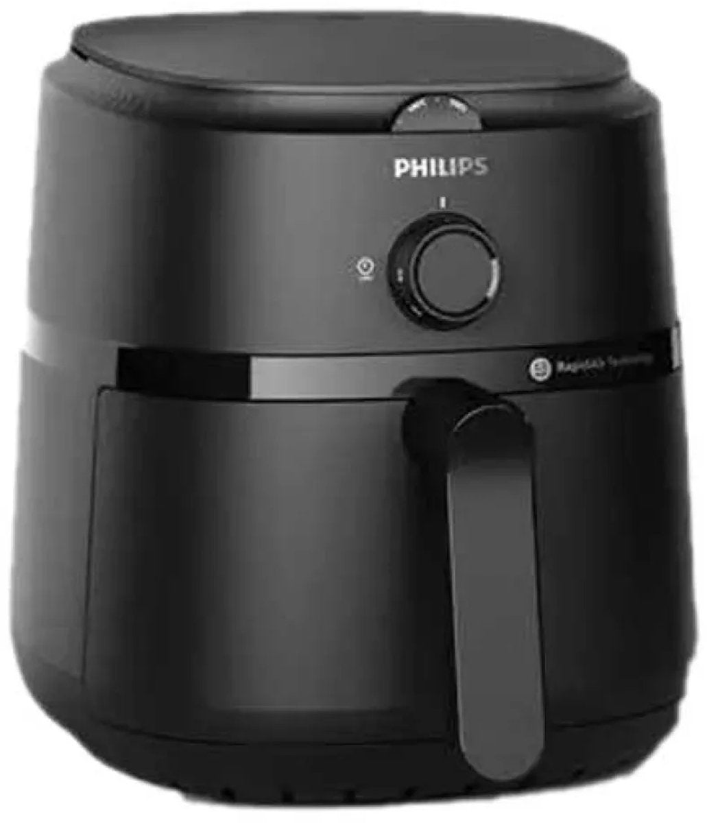 Philips 1000 Series Airfryer - NA120/00 - Draaiknopbediening - 4.2L - Tot 4 Personen - Zwart - afbeelding 4