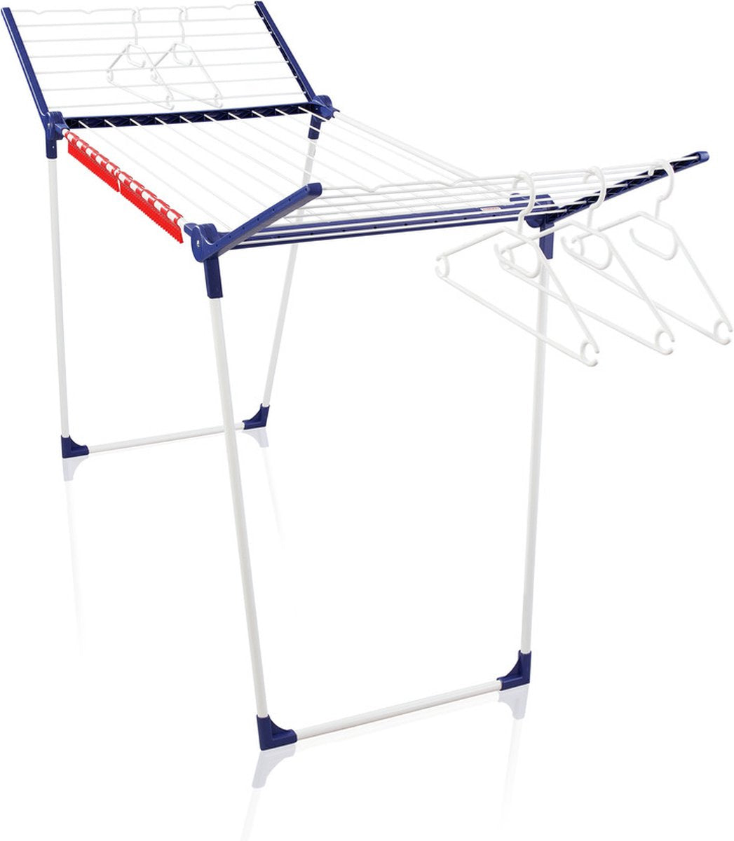 Leifheit droogrek Pegasus 200 Solid - 20 m drooglengte incl. houders voor klein wasgoed - afbeelding 1
