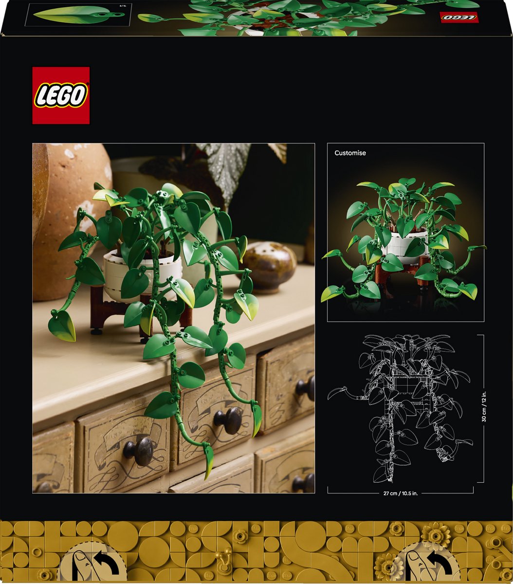 LEGO Botanicals Hangende Drakenklimop Planten - 11512 - afbeelding 5