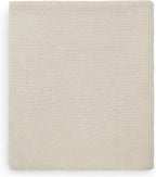 Jollein Deken Wieg 75x100cm - Basic Knit - Nougat - Wiegdekentje Baby - afbeelding 1