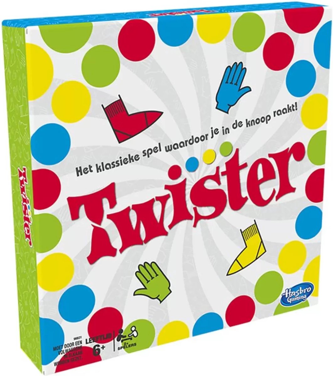 Twister - Partyspel - Gezelschapsspel - Hasbro Gaming Classic - afbeelding 2