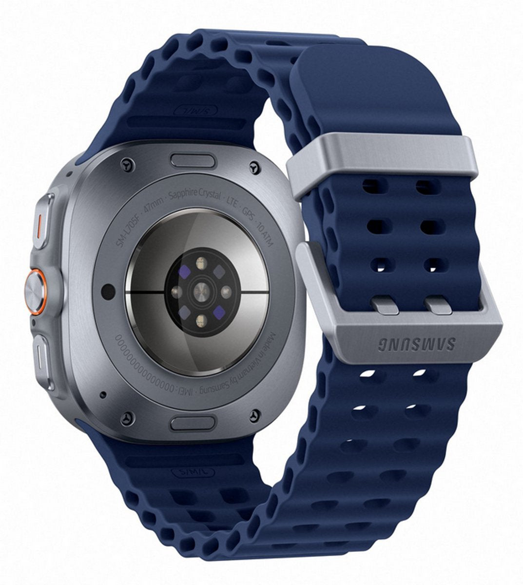 Samsung Galaxy Watch Ultra (2025) - smartwatch - 47mm - LTE - Titanium Blue - afbeelding 3