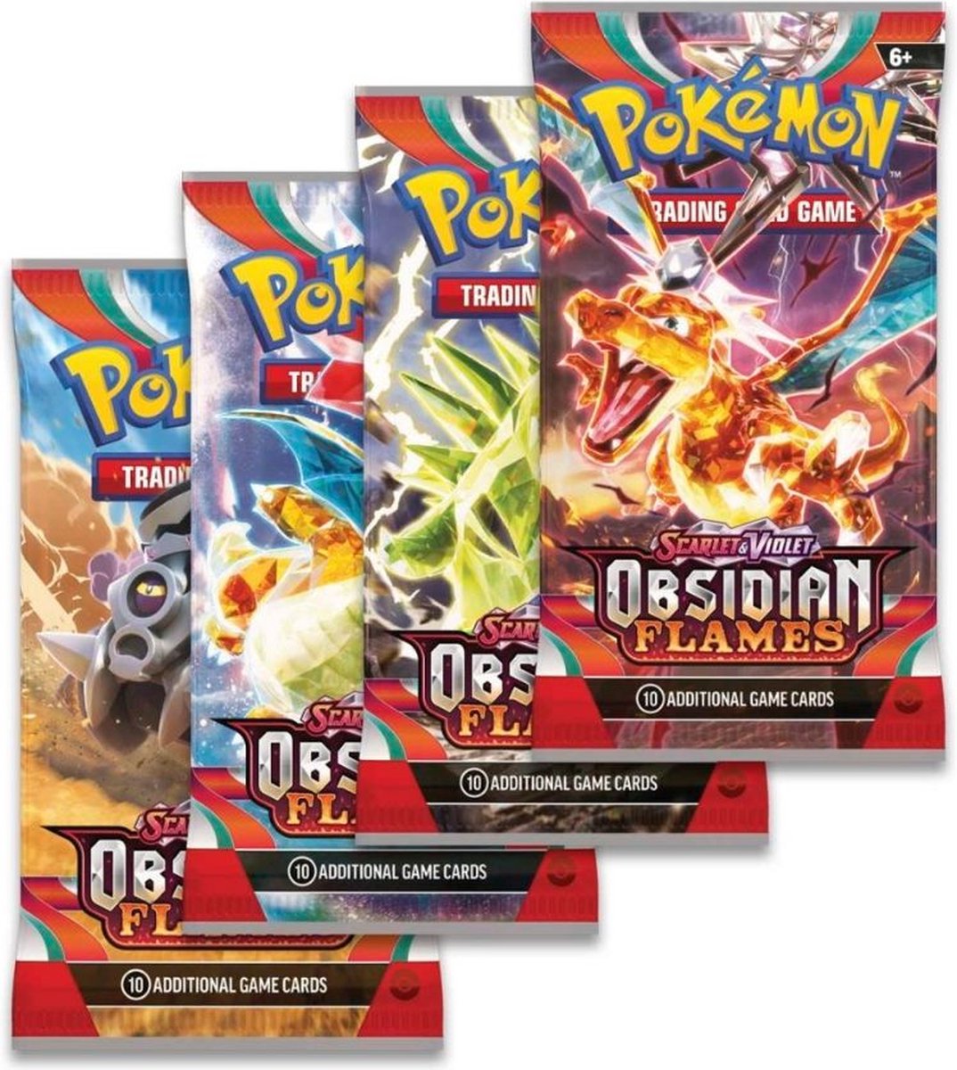 Pokémon Scarlet & Violet Obsidian Flames Booster Display - 36 Booster Packs - Pokémon Kaarten - afbeelding 4