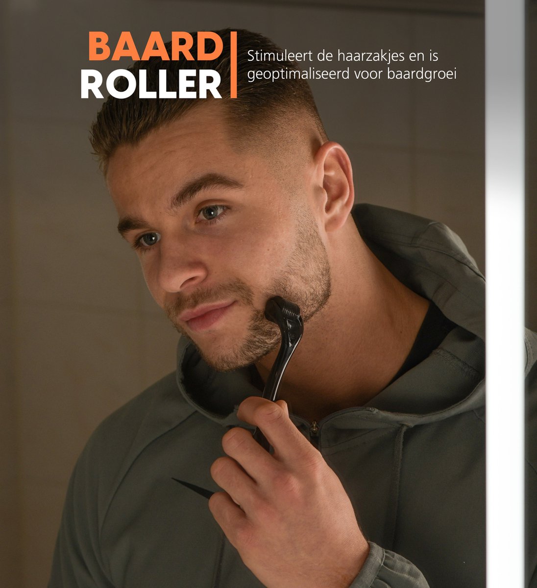 Finez Baardverzorgingsset - Baardolie & Roller - afbeelding 5