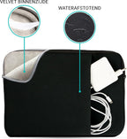Coverzs Laptophoes - 15.6 inch - Zwart - afbeelding 4
