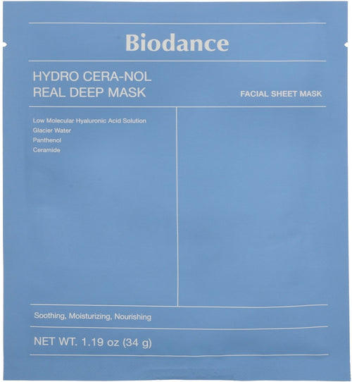Biodance Real Deep - Gezichtsmasker - Hydro Cera-Nol - 4 Stuks - afbeelding 2