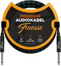 Finesse Gitaarkabel - 300cm - Jack 6.35mm - Audio Kabel - Instrumentkabel - Gitaar Kabel - afbeelding 1