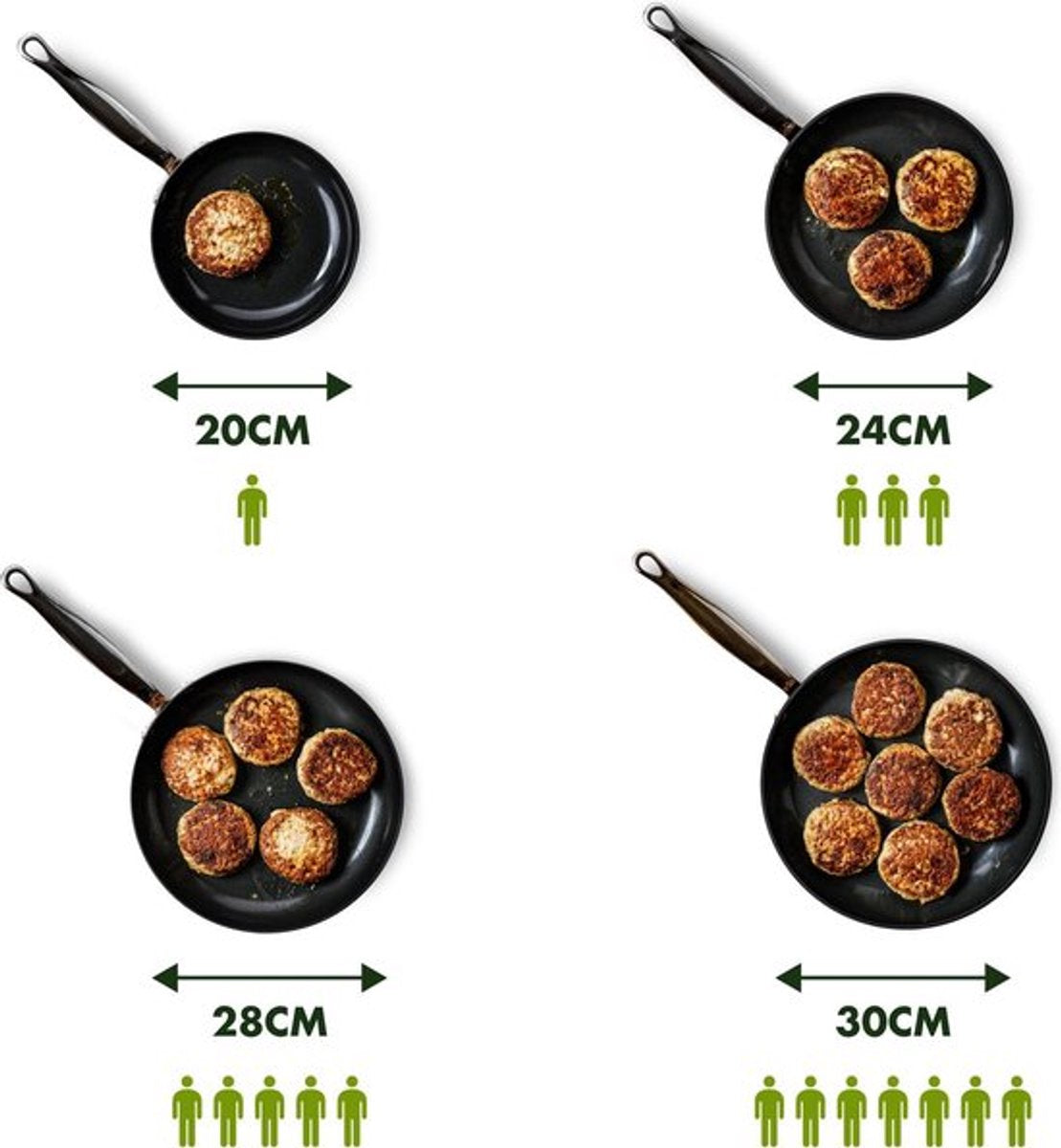 BK Easy Induction Wokpan 36cm - 7.5L - Zwart - afbeelding 2