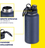 NOMAD Drinkfles 1 liter - Geïsoleerde RVS thermosfles - afbeelding 4