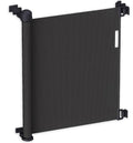 Goliving Oprolbaar Traphekje - Veiligheidshekje - Kinderhekje - Push & Turn - 10 tot 150 cm Breed - Aluminium frame - Mesh - Zwart - afbeelding 1