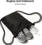 Ecorare - Gymtas Zwart - Waterafstotend - Hoge kwaliteit - 12 liter rugtas - Rugzak geschikt voor alle leeftijden - afbeelding 2