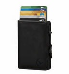 VEXON Ultra Slim -Wallet pro - Premium Wallet Slim - Creditcardholder - Pasjeshouder Zwart - afbeelding 1