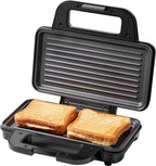 Tomado TGP2002S Tosti Apparaat voor 2 Tosti's - Grill IJzer - Panini - PFAS vrij - 1000 watt - RVS - afbeelding 1