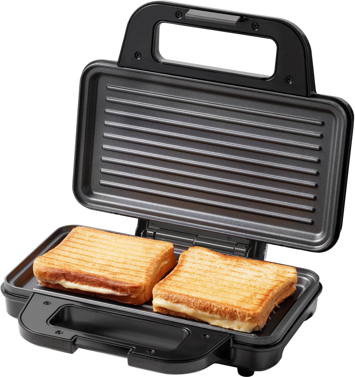 Tomado TGP2002S Tosti Apparaat voor 2 Tosti's - Grill IJzer - Panini - PFAS vrij - 1000 watt - RVS - afbeelding 1