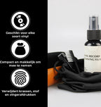 Platenborstel Premium Set - Antistatisch - Platenreiniger - LP Borstel - Vinyl Borstel - Vinyl Reiniger - LP schoonmaakset - LP Reinigingsset - LP Reiniger - Vinyl Cleaning Kit - Platen Schoonmaakset - Naaldborstel Platenspeler - afbeelding 2