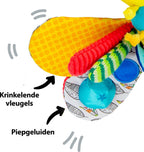 Lamaze Freddie De Vuurvlieg - Grijp- en bijtspeelgoed - Babyspeelgoed - Knuffel - Spelen en ontdekken - afbeelding 5