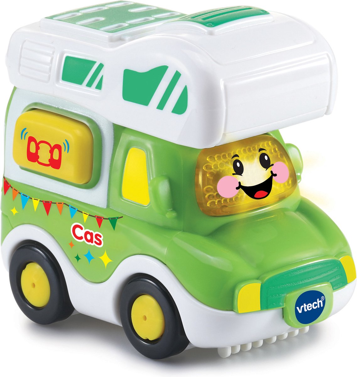 VTech Toet Toet Auto's Cas Camper - Speelgoed Auto - Speelfiguur - Educatief Babyspeelgoed - Liedjes & Melodietjes - Cadeau - Speelgoed 1 tot 5 Jaar - afbeelding 3