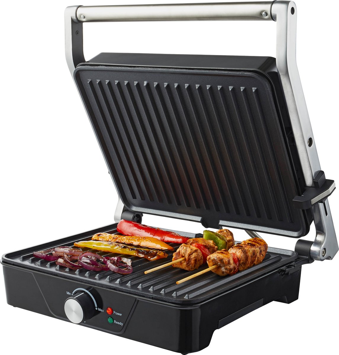 Tomado TGC4001S - XXL contactgrill - Tosti apparaat - 30 x 24 cm - Tosti ijzer - Instelbare temperatuur - Grill apparaat - PFAS vrij - 2000 watt - afbeelding 1