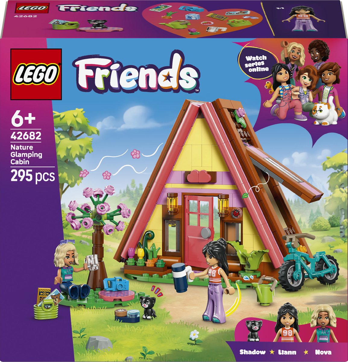 LEGO Glampinghut midden in de natuur - 42682 - afbeelding 1