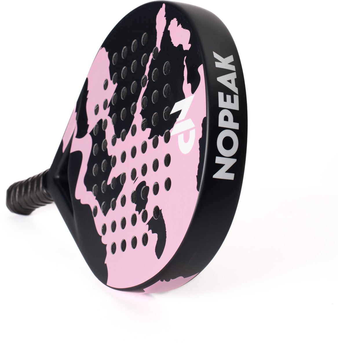 No Peak Padel racket Roze - Padel - Inclusief Padel tas, padel ballen - 100% Carbon Padelracket - afbeelding 2