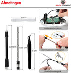 Brute Strength - 161 delige Precisie Schroevendraaierset Magnetisch - Universeel - Gereedschapset- Schroevendraaiers - Torx bitset - Mini schroevendraaier voor horloge en brillen - afbeelding 5