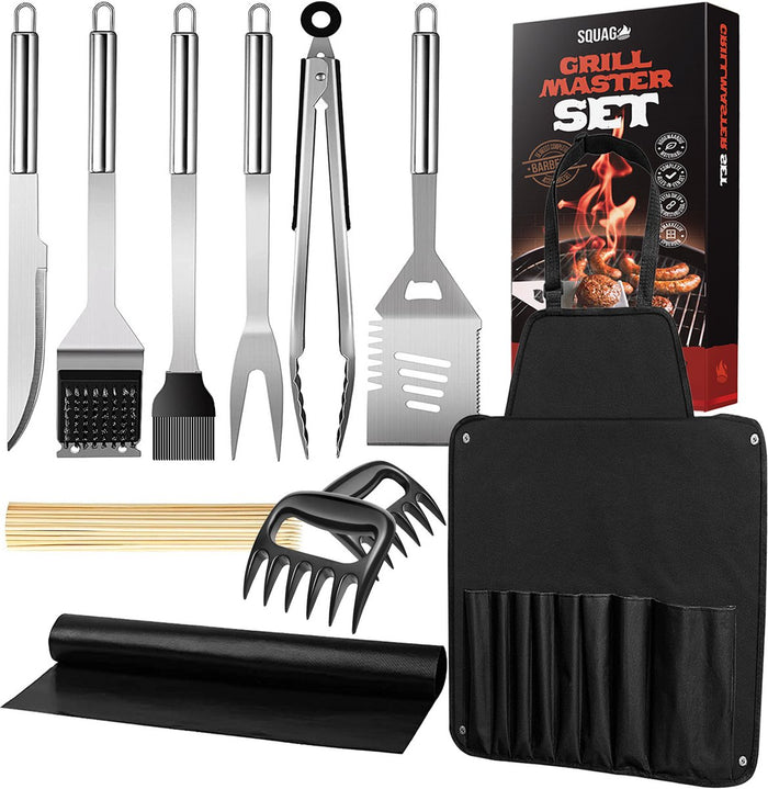 Squago BBQ Accessoires XXL Set met Schort