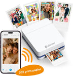 Denver Pocket Printer - Mobiele fotoprinter - Papier/Sticker/Magneet/Tattoo/Warmtepers printer - Bluetooth - afbeelding 3