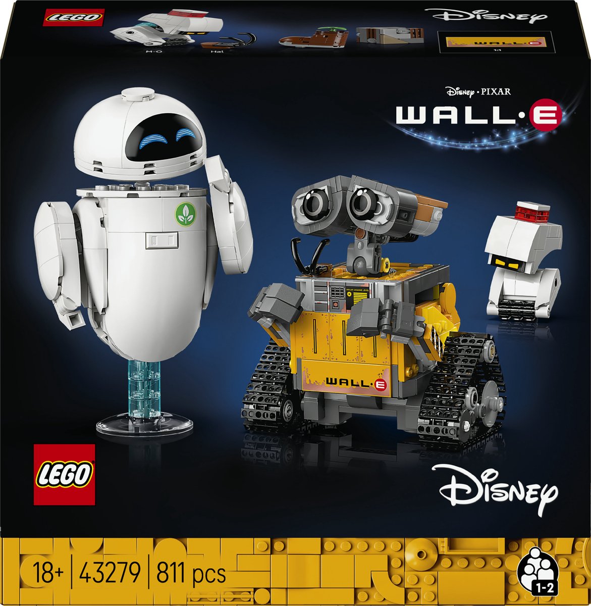 LEGO Disney en Pixar WALL-E en EVE - 43279 - afbeelding 1