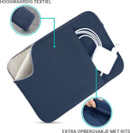 Coverzs Laptophoes - 14 inch - Donkerblauw - afbeelding 2
