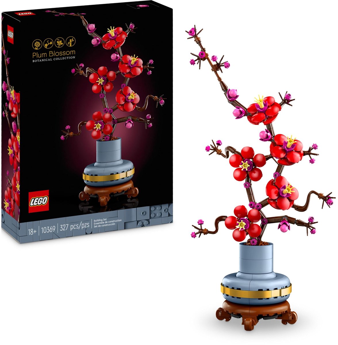 LEGO Icons Japanse abrikoos - Botanical Collection - 10369 - afbeelding 2