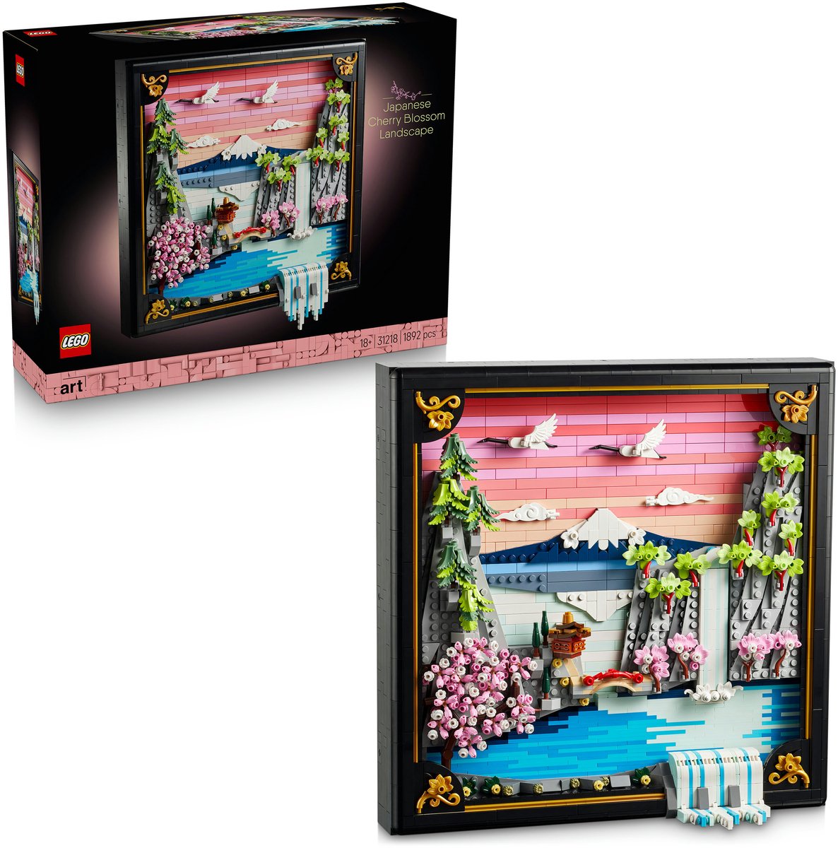 LEGO Art Landschap met Japanse Kersenbloesems - 31218 - afbeelding 2