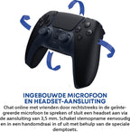 Sony PS5 DualSense Draadloze Controller - Midnight Black - afbeelding 3