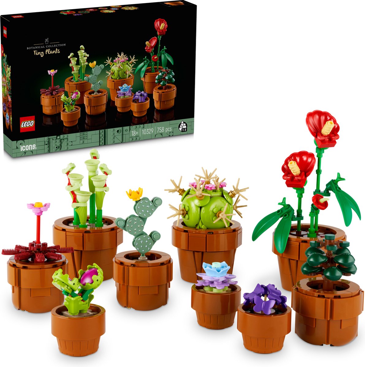 LEGO Icons Miniplantjes - Botanical Collection - 10329 - afbeelding 2