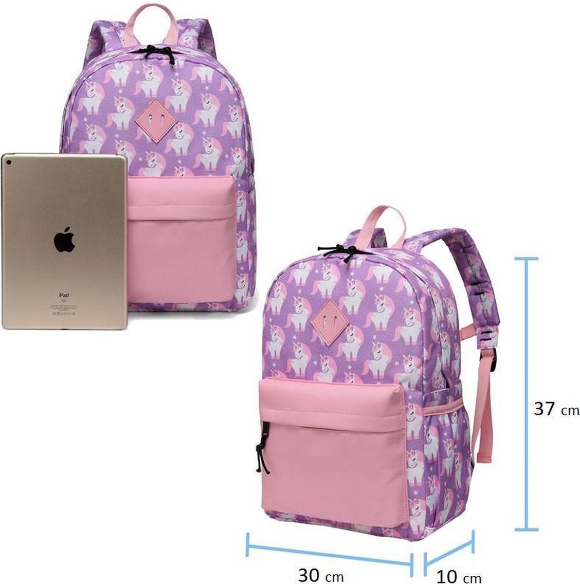 Unicorn Rugzak voor Kinderen - Roze - afbeelding 3