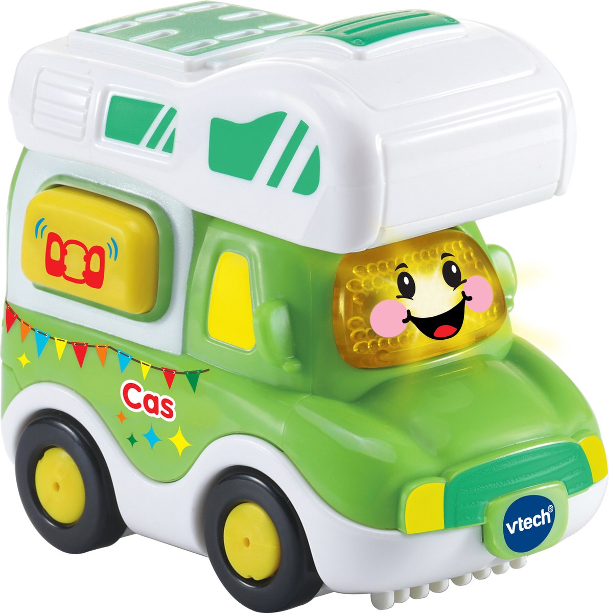VTech Toet Toet Auto's Cas Camper - Speelgoed Auto - Speelfiguur - Educatief Babyspeelgoed - Liedjes & Melodietjes - Cadeau - Speelgoed 1 tot 5 Jaar - afbeelding 2