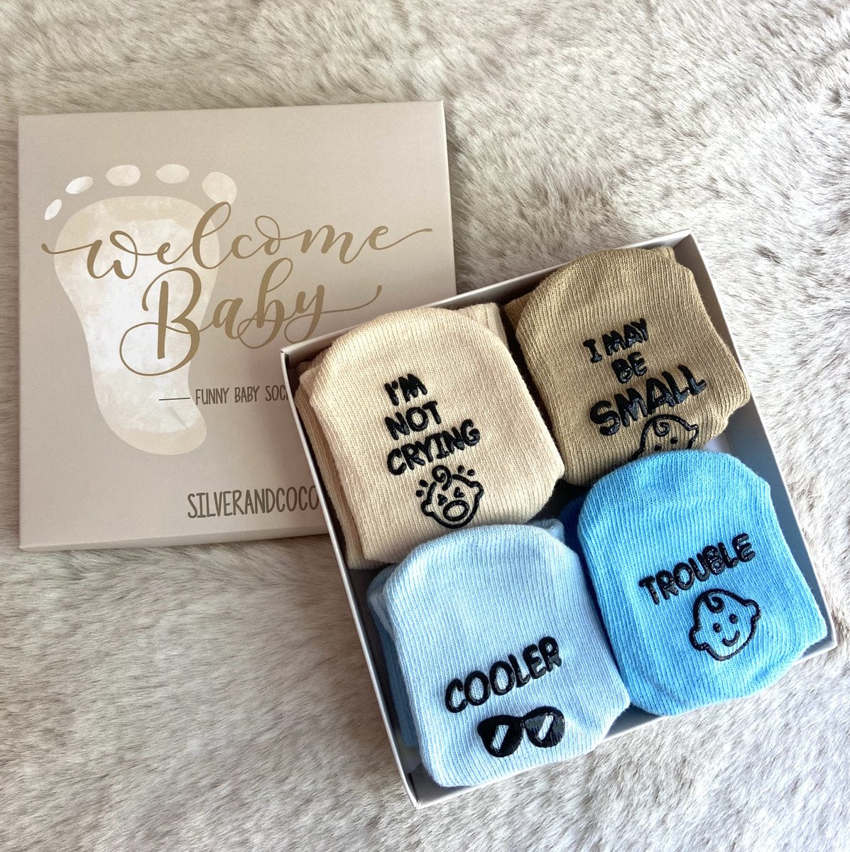 SilverandCoco Baby Sokjes Geschenkset - afbeelding 3