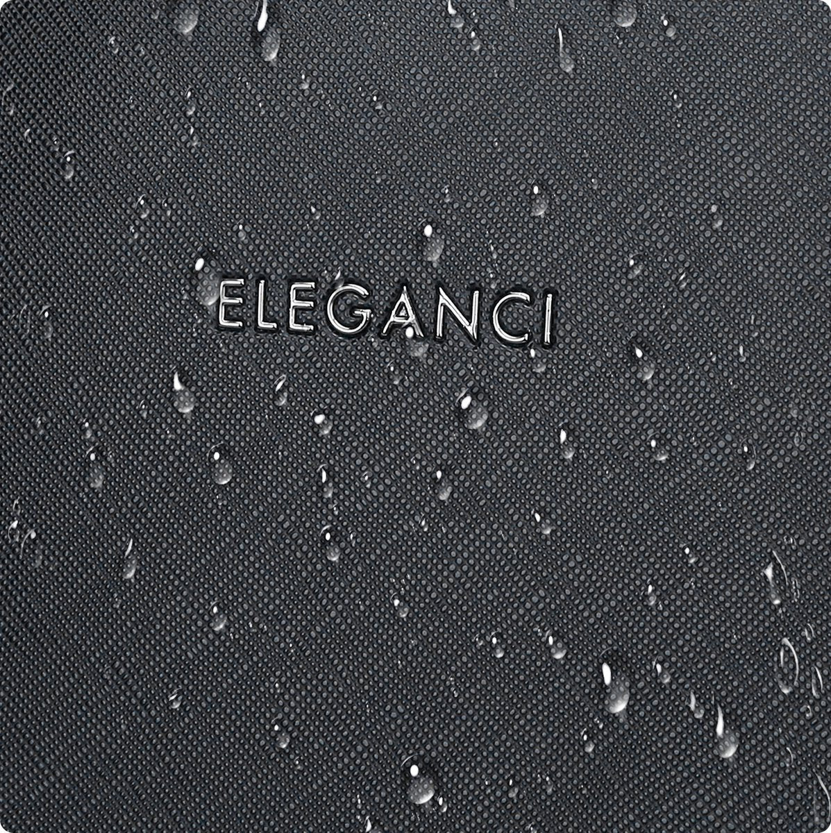 Eleganci® - Schooltas - Dames Tassen - Shopper - Tas met rits - Schoudertas - Handtas - Werktas - geschikt voor A4 - Zwart - afbeelding 5