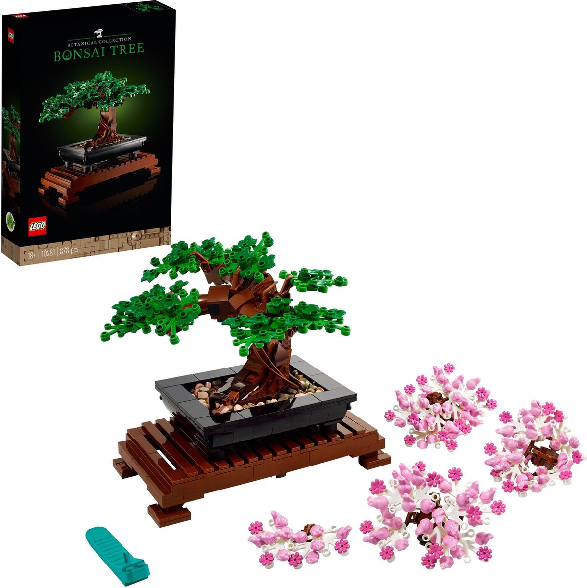 LEGO Botanicals Bonsaiboompje Bouwpakket - 10281 - afbeelding 4