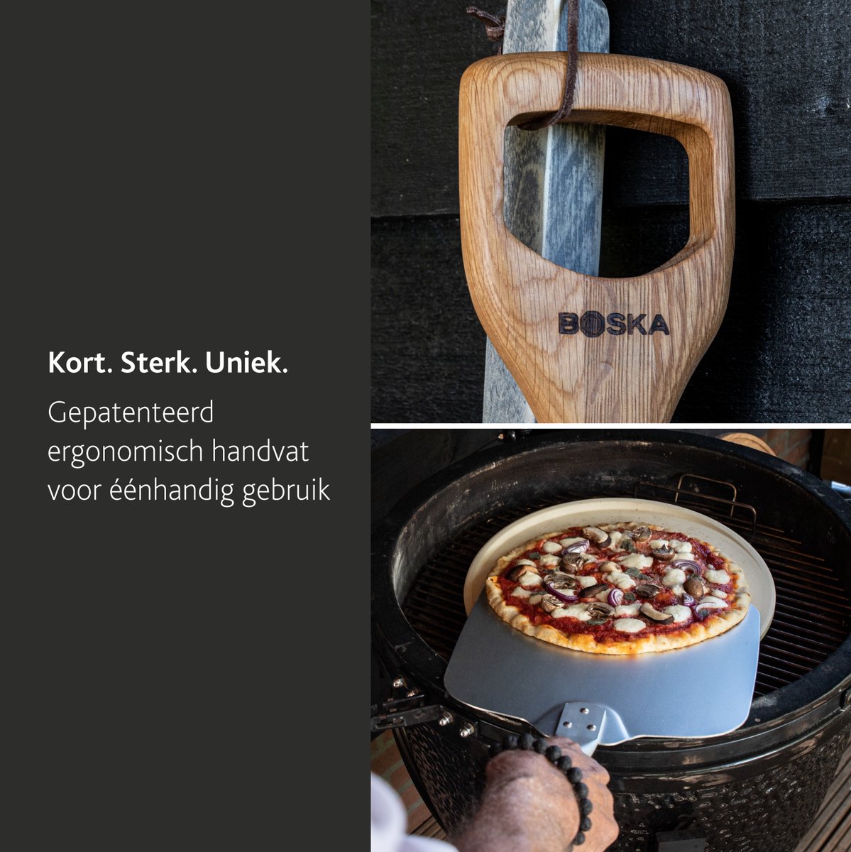 Boska Pizzaschep Barbecue - Kort handvat - afbeelding 4