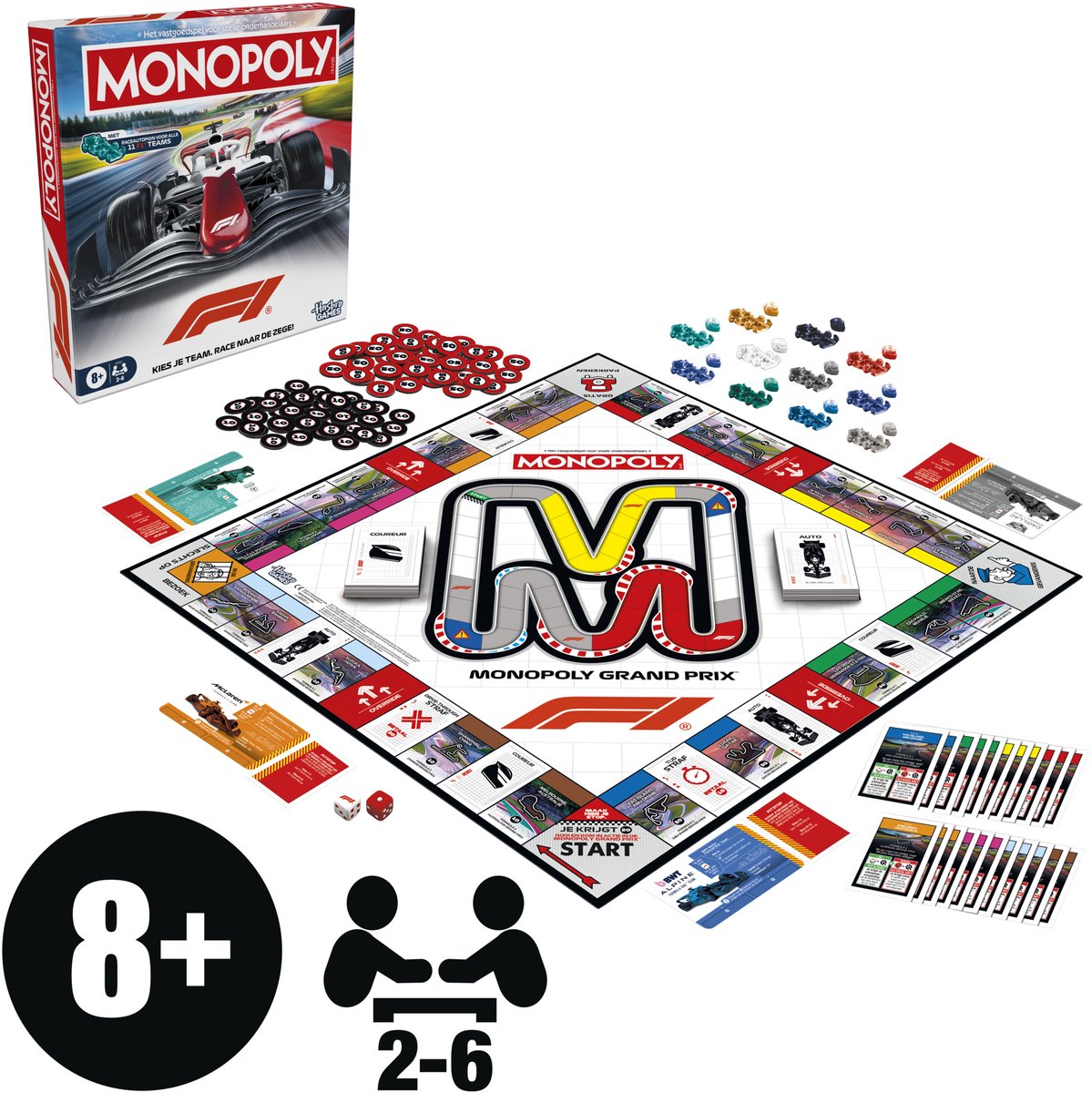 Monopoly F1 - Bordspel - afbeelding 3