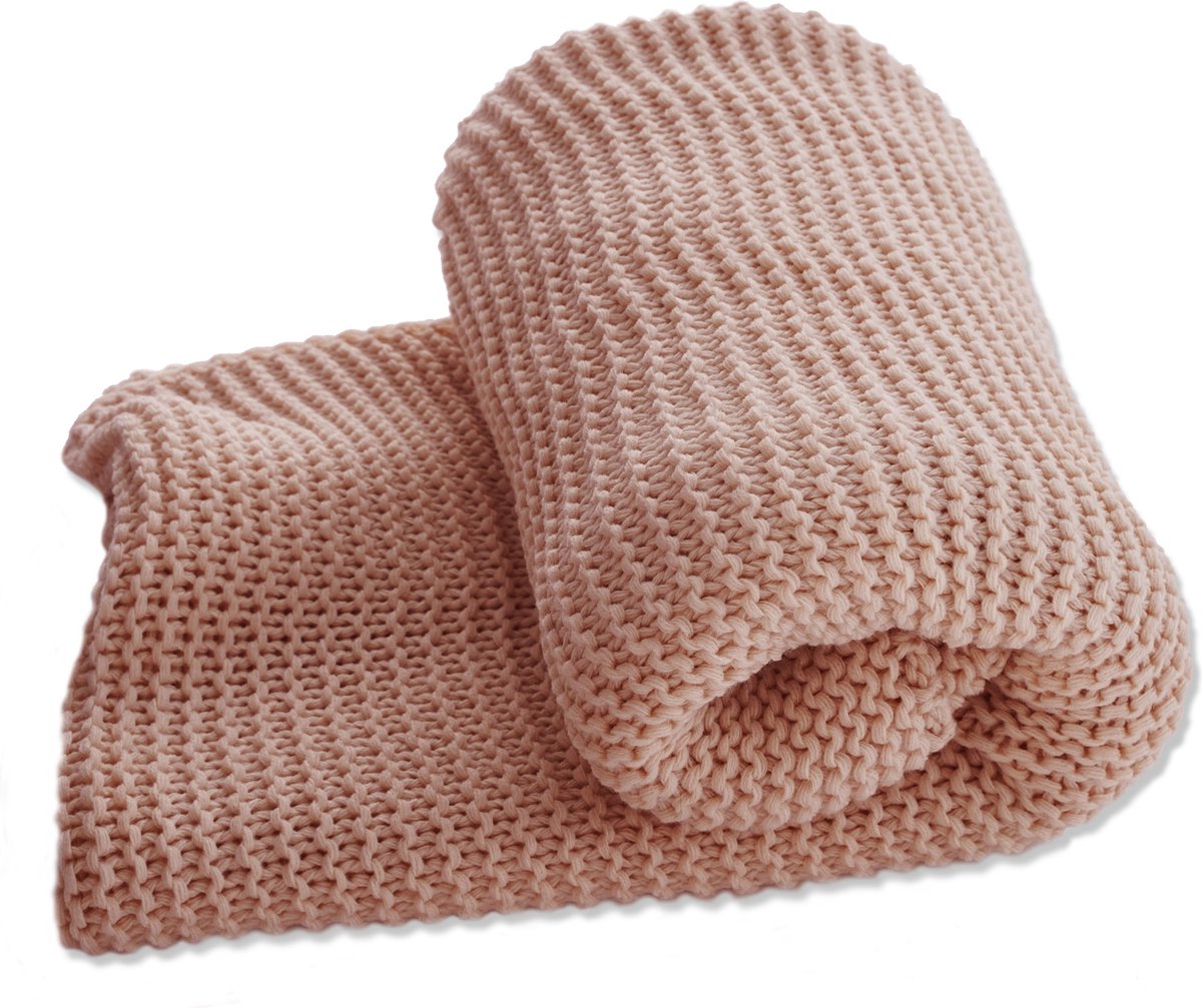 HOOMstyle Stockholm Plaid - Deken gebreid - Gehaakt - afbeelding 1