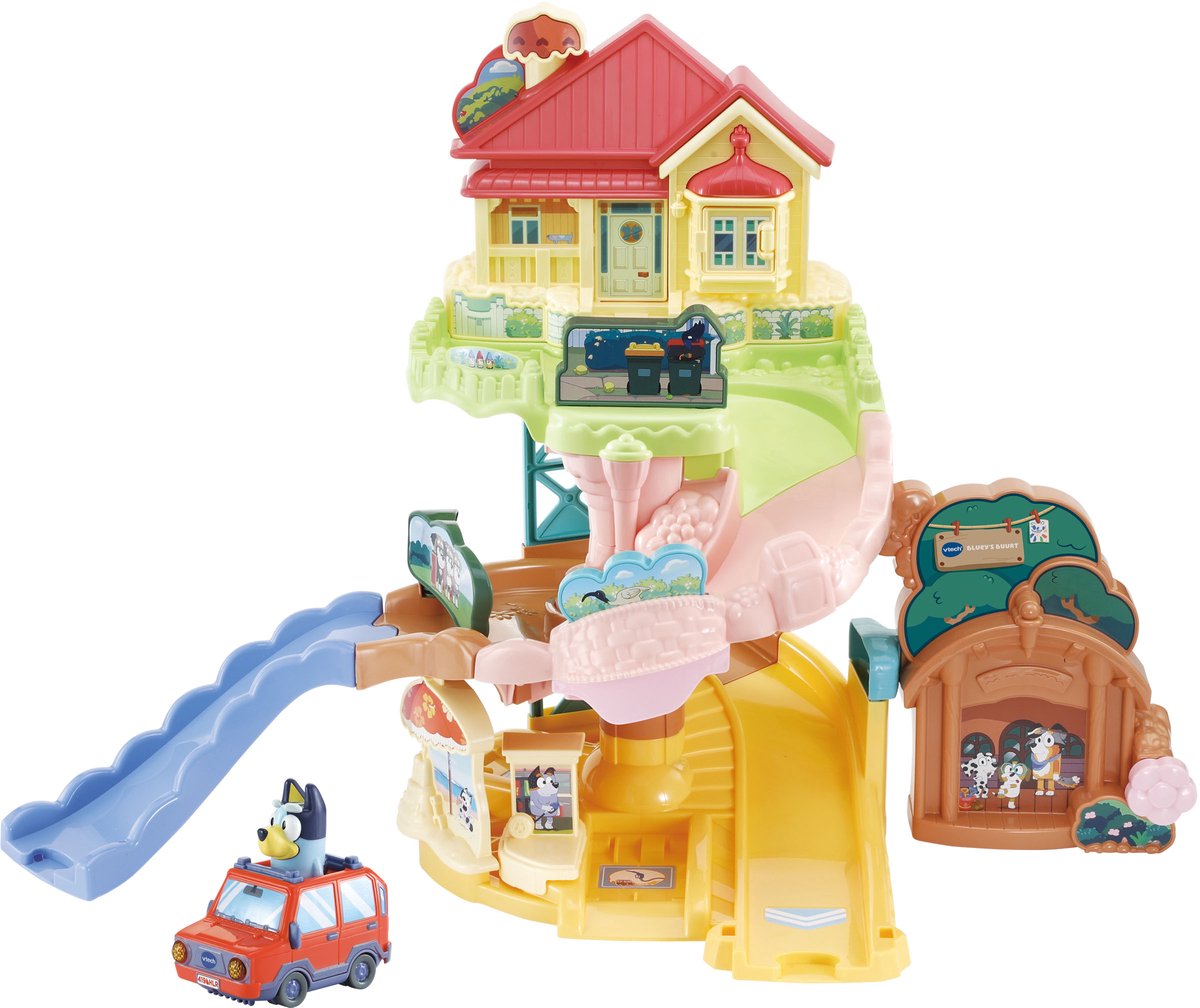 VTech - Toet Toet Auto's Bluey - Bluey's Buurt Speelset - afbeelding 1