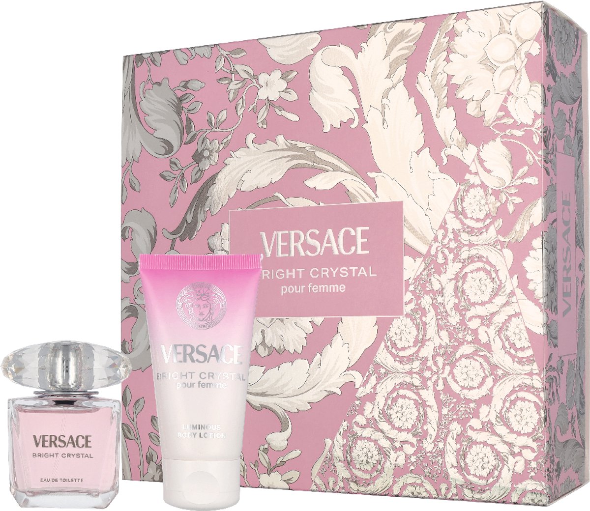 Versace Bright Crystal geschenkset met parfum en bodylotion – afbeelding 5