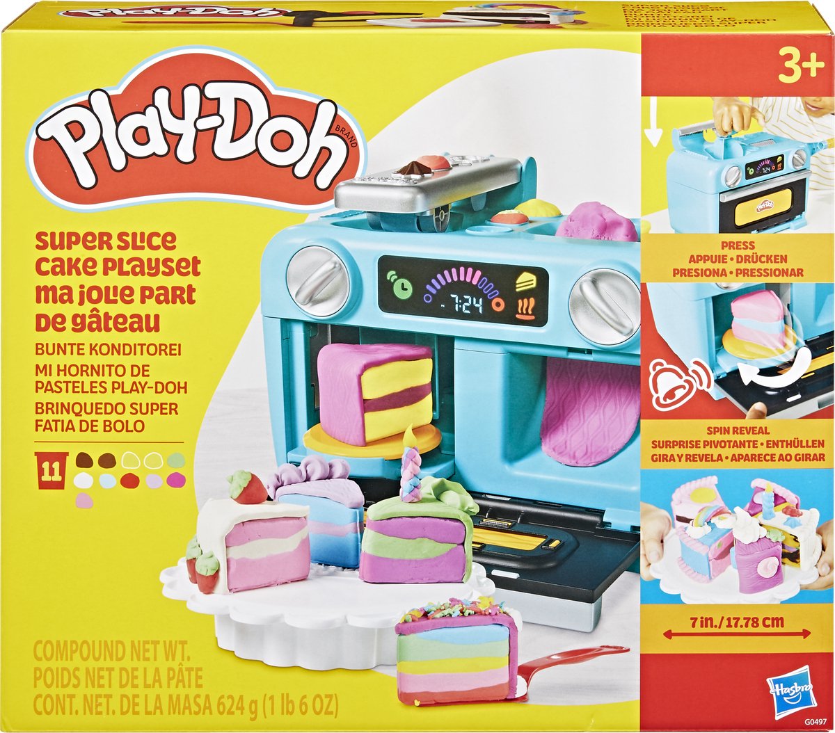 Play-Doh Taart met Laagjes - Boetseerklei - afbeelding 1