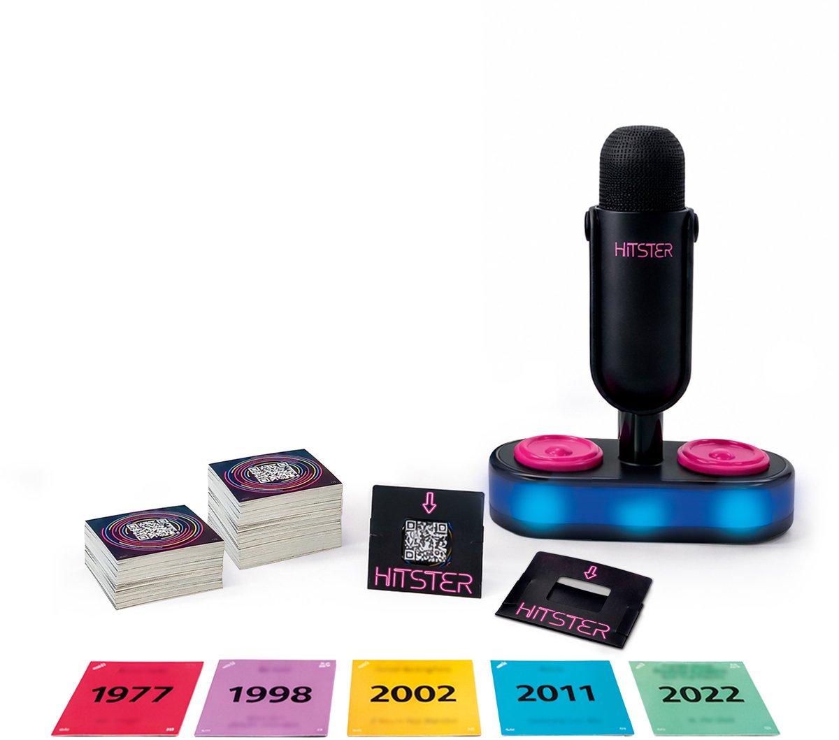 Hitster - Flying Mic - Nederlandstalig Partyspel - Actiespel - Muziekspel - afbeelding 3