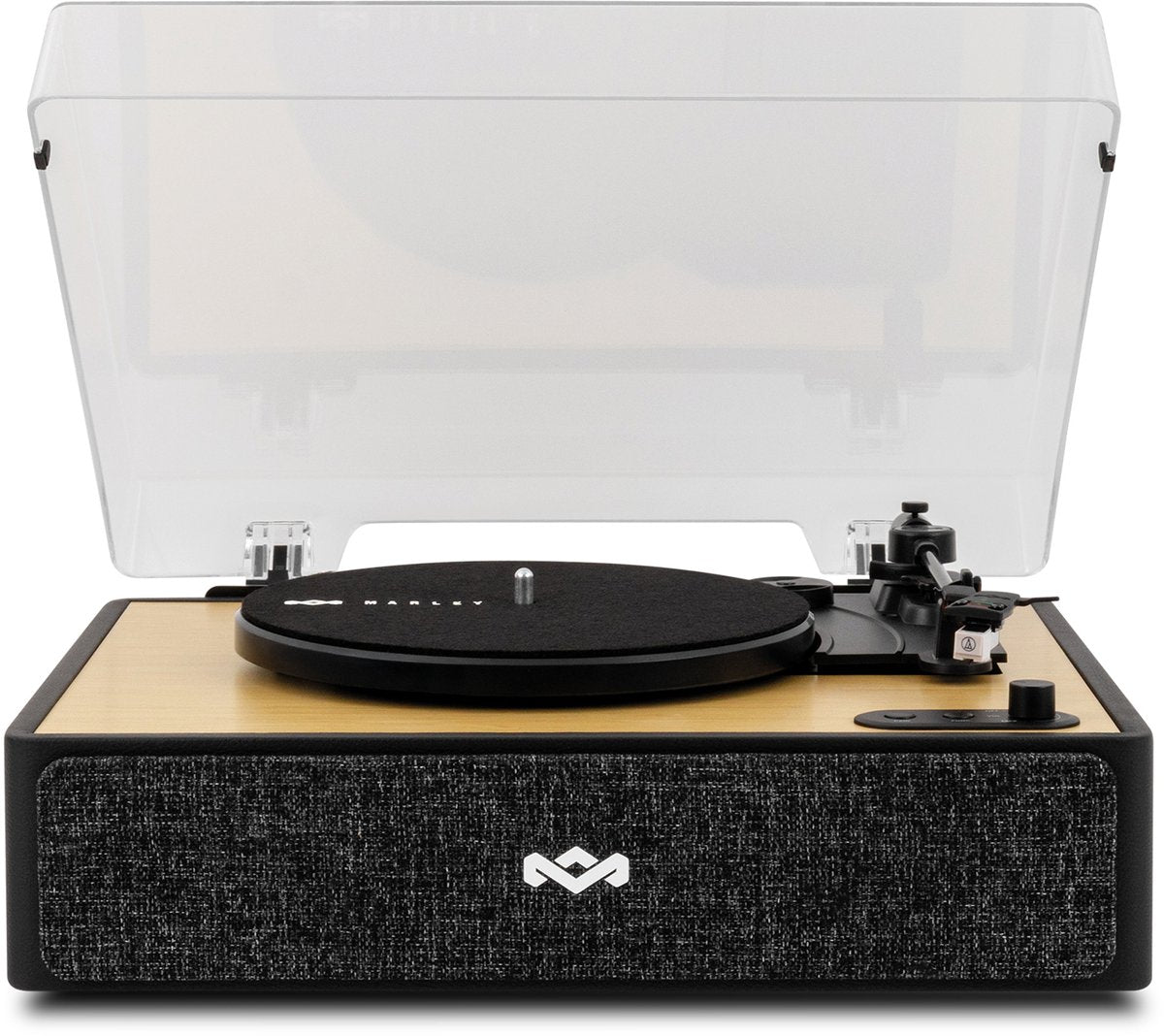 House of Marley Rise Up Bluetooth Platenspeler - Ingebouwde Speakers - Vinyl - Bluetooth Speakers - Auto-stop - Draadloos - Home Audio - Gemaakt van Duurzame Materialen - afbeelding 1