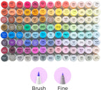 Ohuhu - Honolulu B Brush & Fine - Alcohol Art Markers - 104 kleuren - afbeelding 2