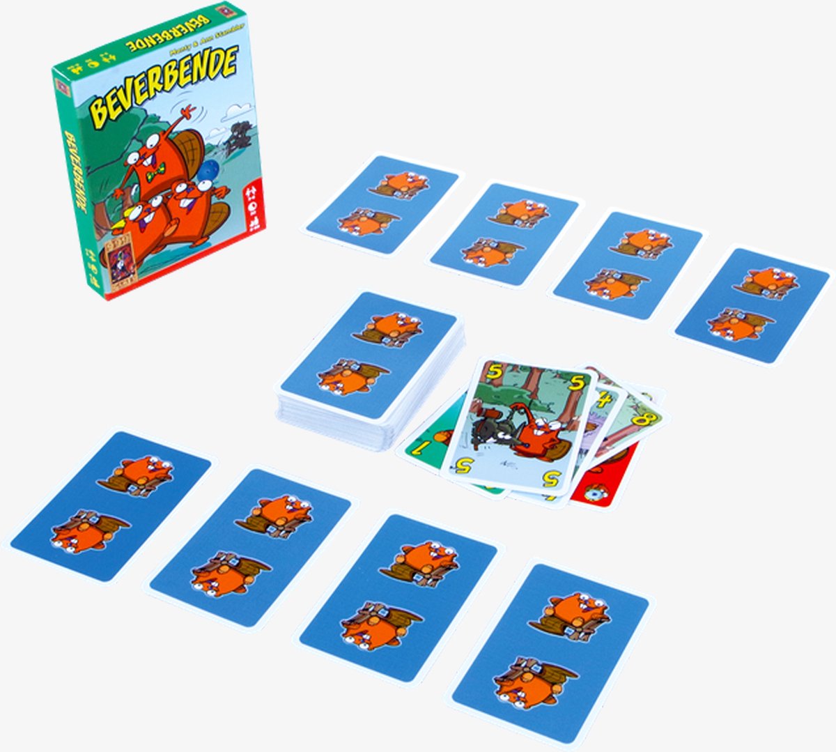 999 Games - Beverbende - Kaartspel - Tactisch geheugenspel - Familiespel - Gezelschapsspel - Educatief spel - vanaf 6 jaar - Klein cadeautje - afbeelding 2